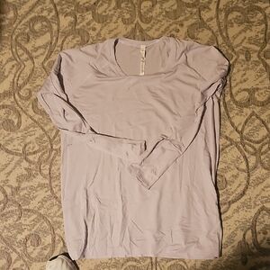 Lululemon Athletica swifty Light Purple Long Sleeve Top